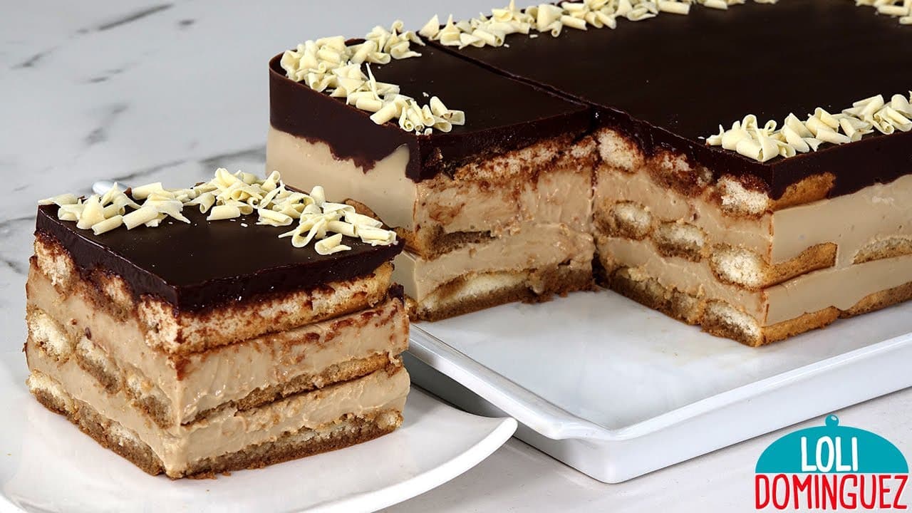 Tarta de Moka sin Horno