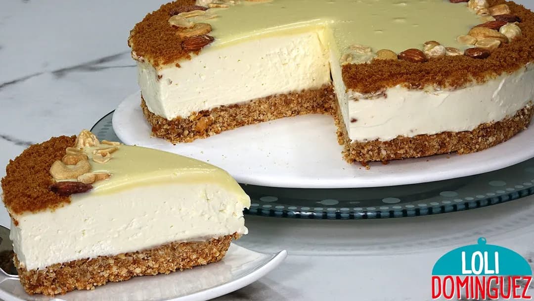 Deliciosa Tarta de Queso y Chocolate sin Horno